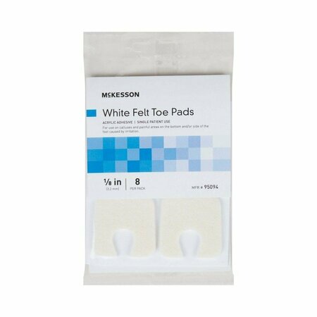 MCKESSON PEDI-PADS Toe and Callus Pad, 8PK 95094